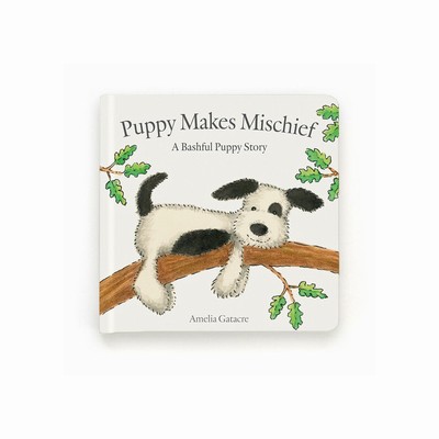 Jellycat Puppy Makes Mischief and Bashful Puppy Medium Australia | 491308DZJ